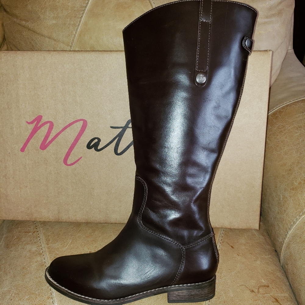 Matisse wide calf riding boots sz 7.5W